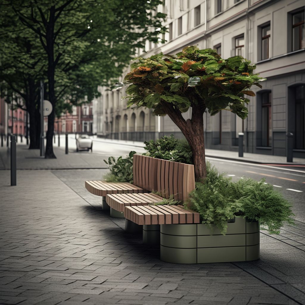 🪑 ۱۰ ایده مدرن مبلمان شهری برای زیباسازی و آرامش شهروندان